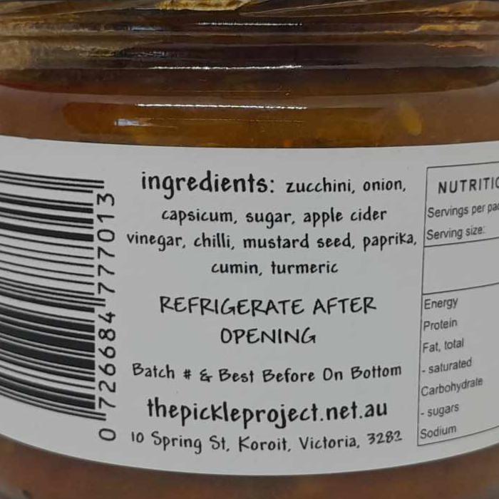 Zucchini Relish