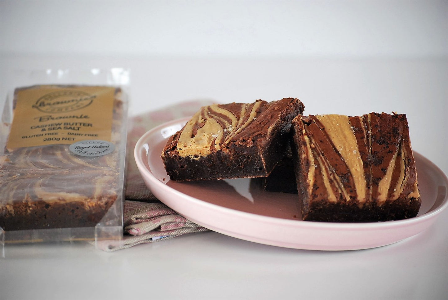 Cashew Butter & Sea Salt Brownie