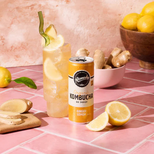 Ginger Lemon | 4 X 250ml Cans