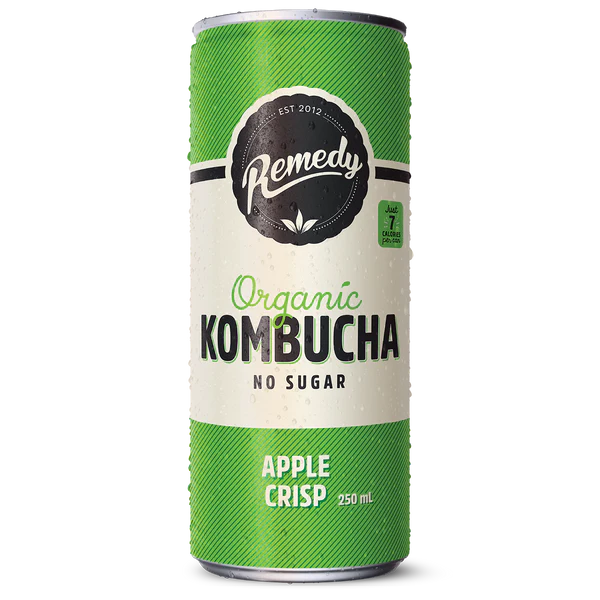 Apple Crisp Kombucha | 4 X 250ml Cans