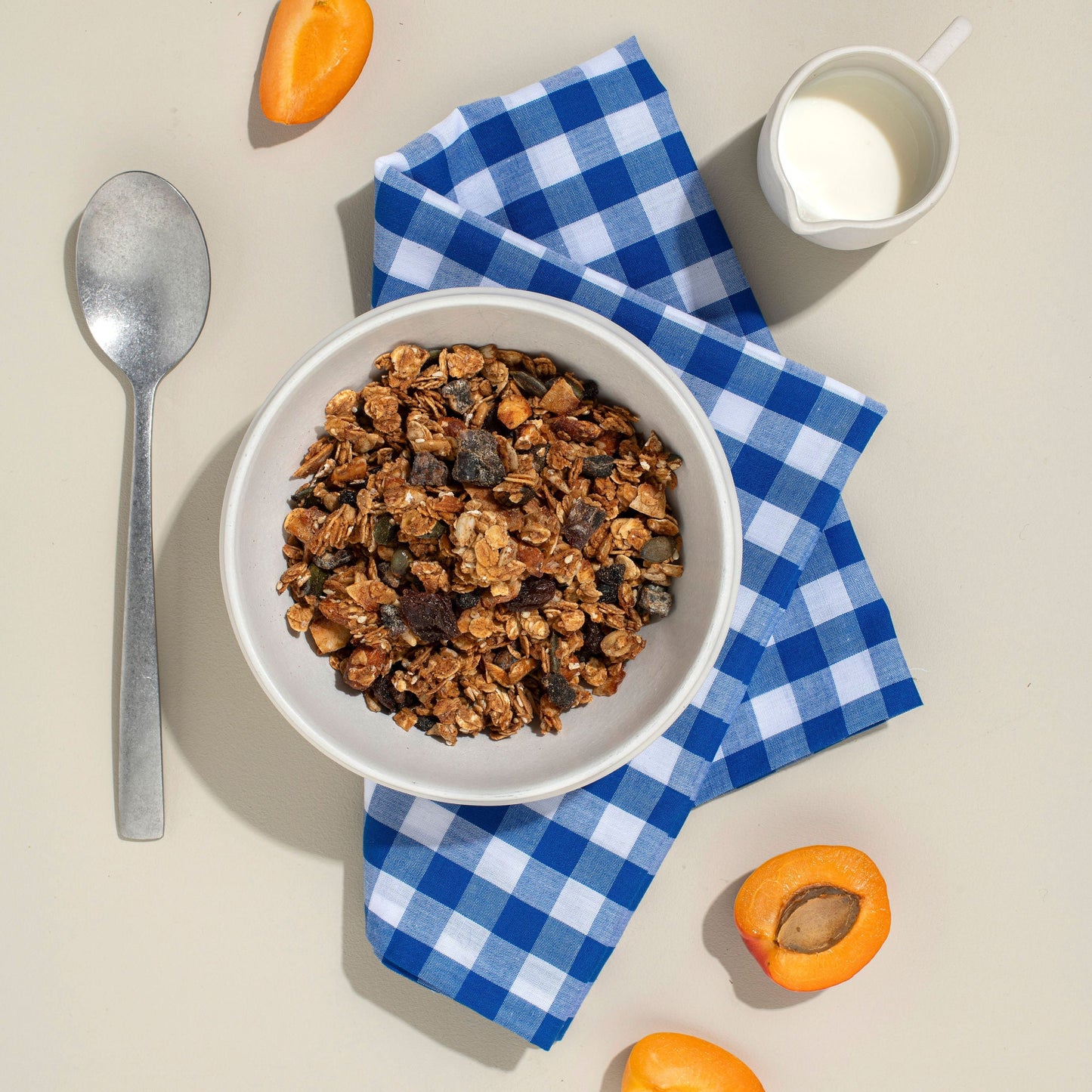 Almond, Apricot and Date Granola