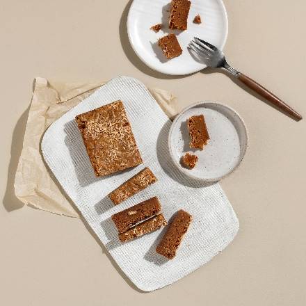 Lemon & Coconut Blondie