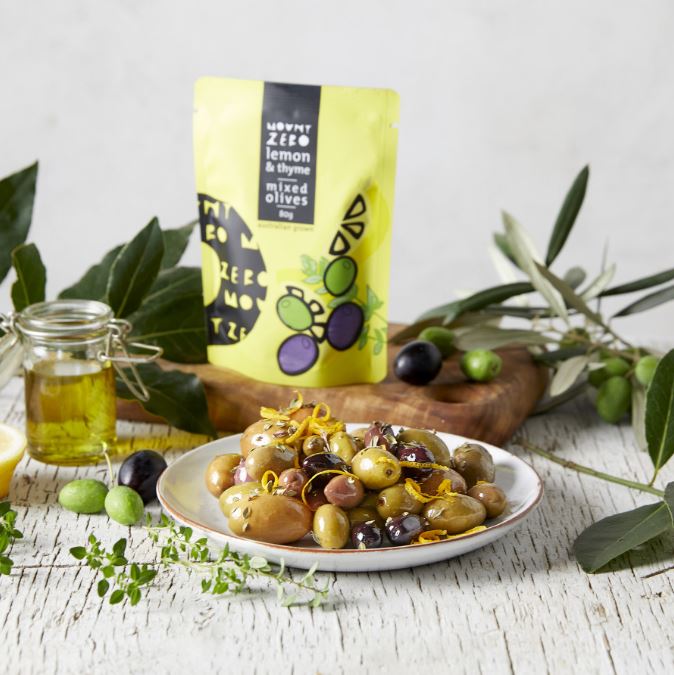 Lemon & Thyme Marinated Mixed Olives