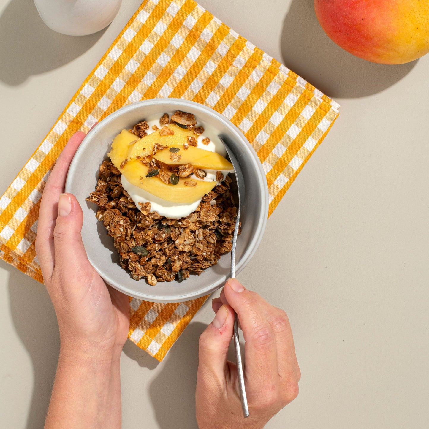 Mango, Cashew and Coconut Granola