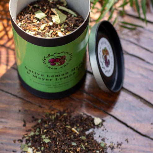 Native Lemon Myrtle and Meyer Lemon Tea