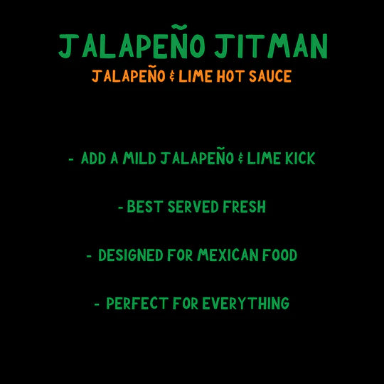 Jalapeno Jitman [Jalapeno & Lime Hot Sauce]