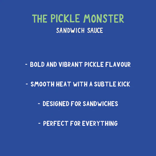 The Pickle Monster [Spicy Pickle Hot Sauce]