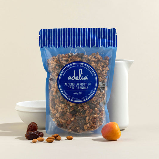 Almond, Apricot and Date Granola